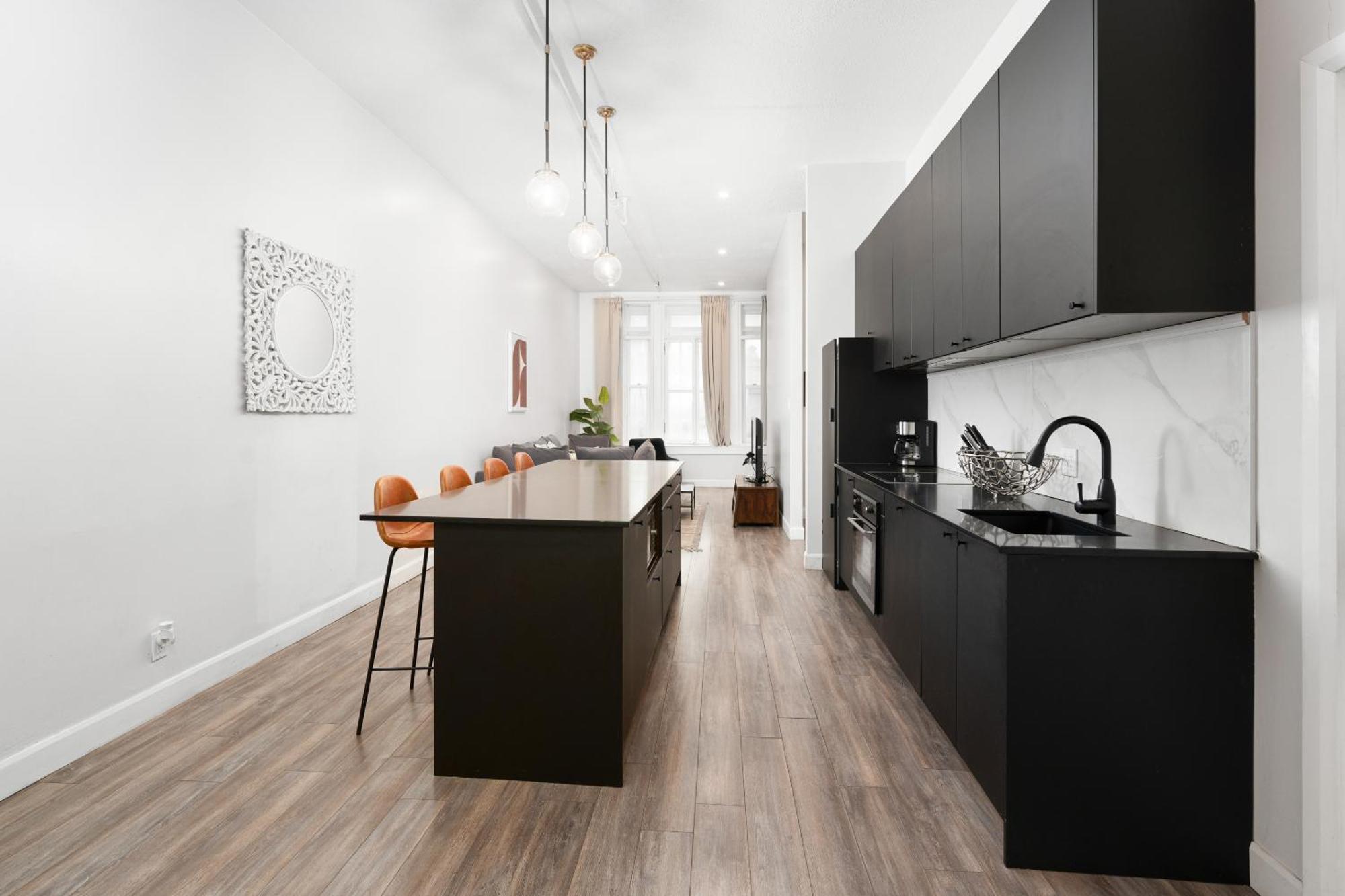 דירות Boutique Lofts Notre Dame - Vieux מונטריאול חדר תמונה
