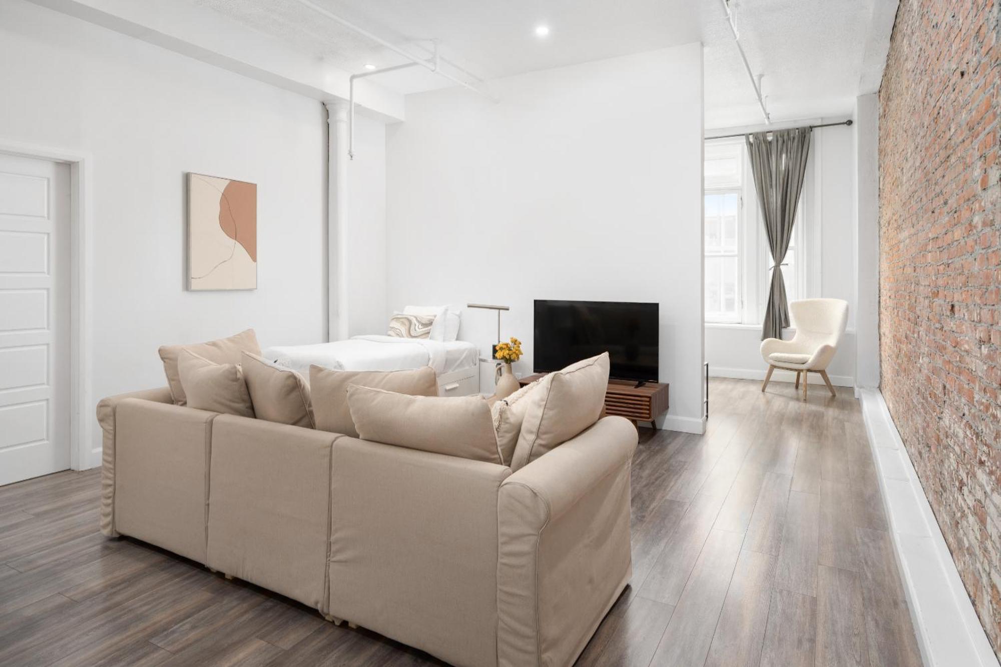 דירות Boutique Lofts Notre Dame - Vieux מונטריאול חדר תמונה